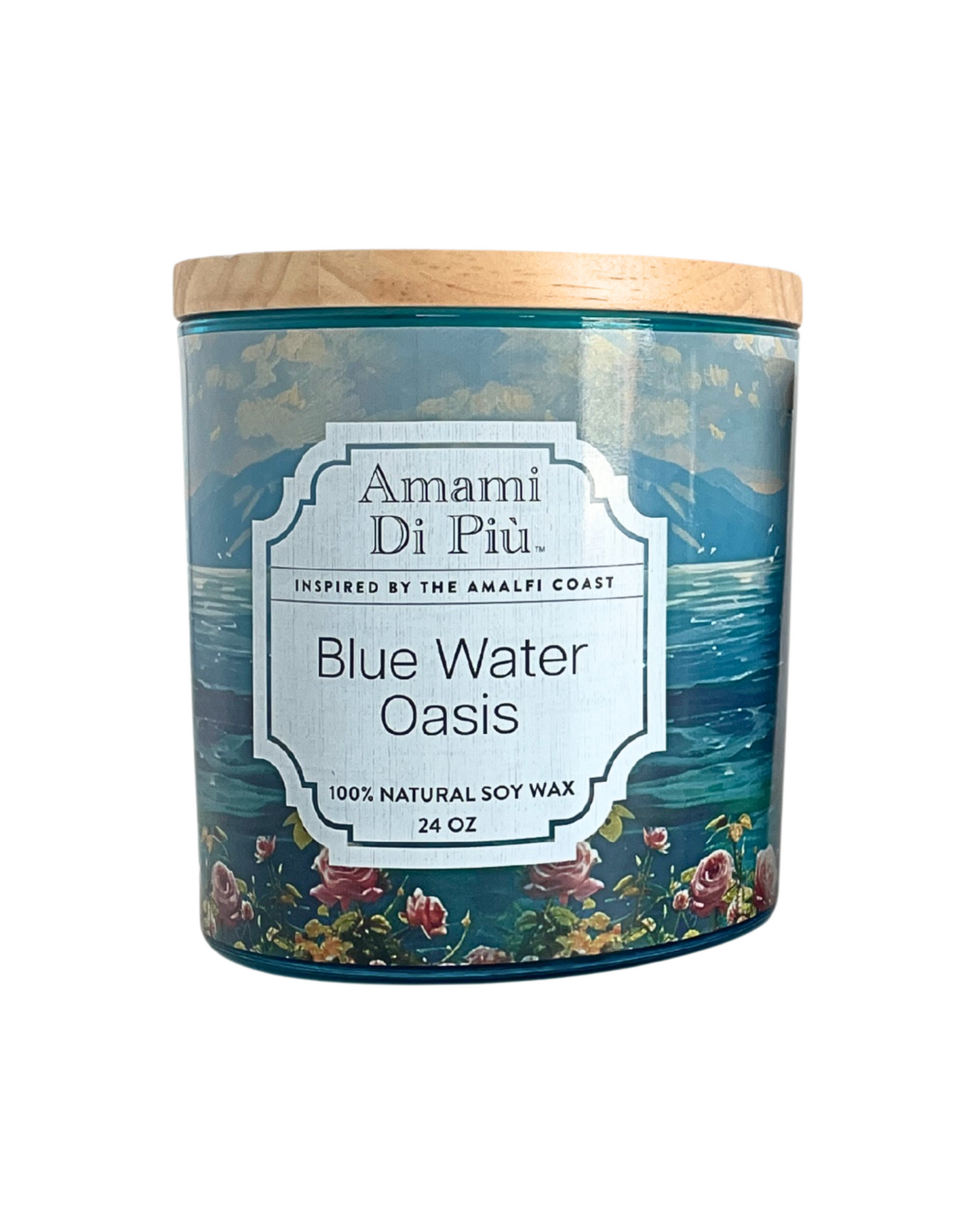 Scented Candle - Blue Water Oasis