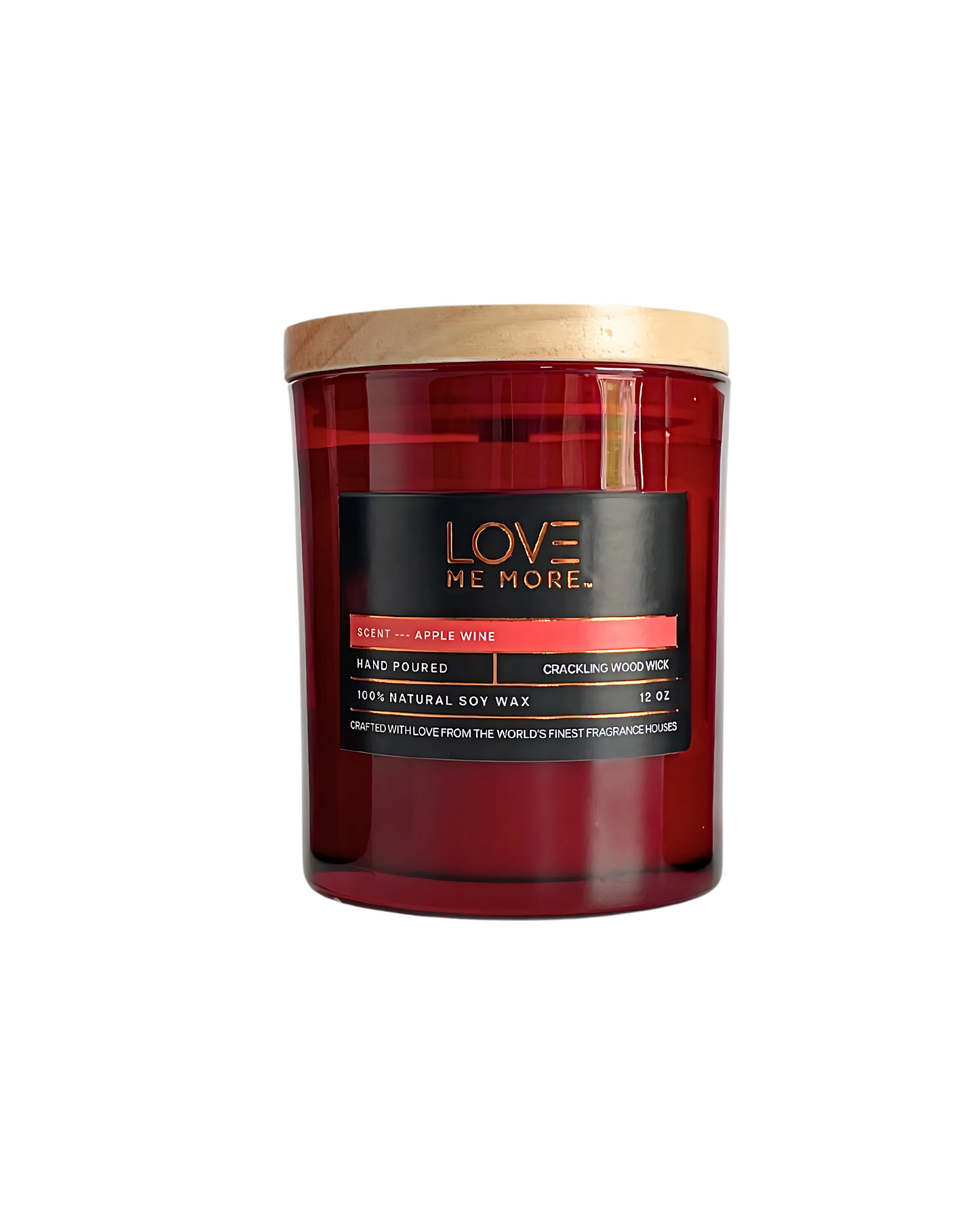 Wood Wick Candle - Apple Wine