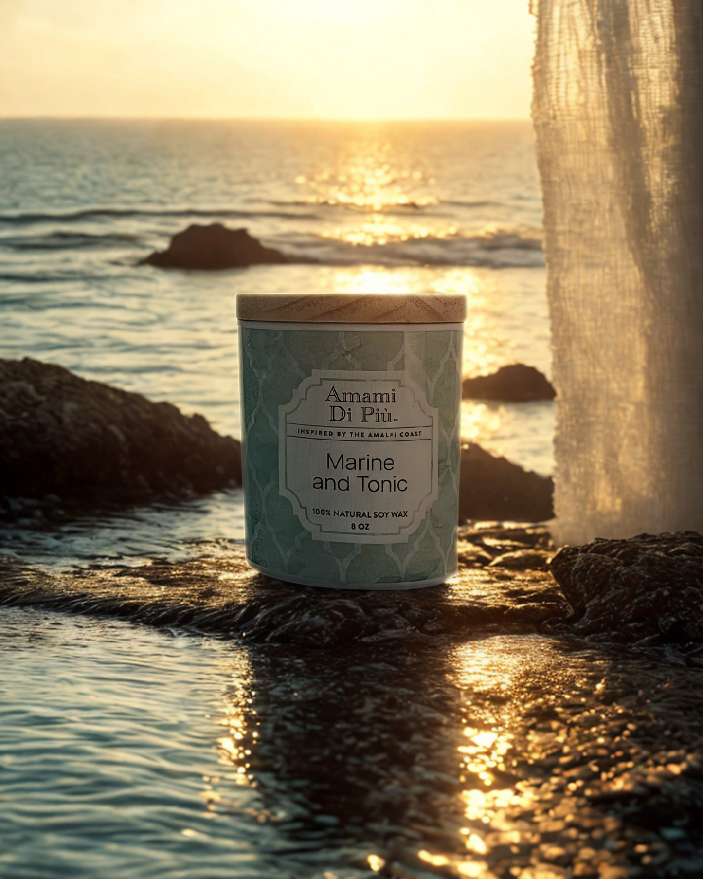 Scented Candle - Marine and Tonic