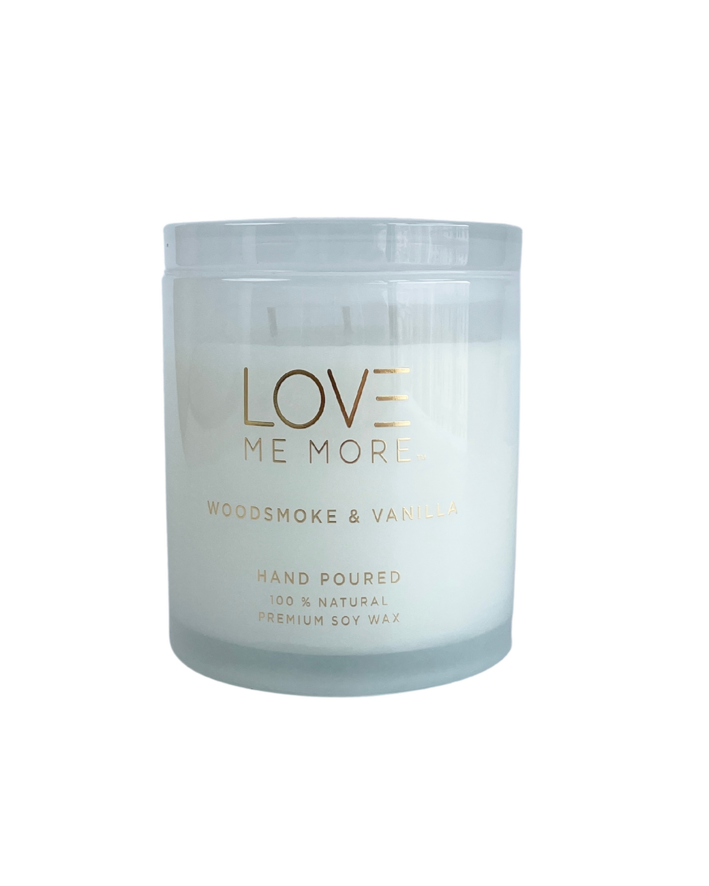 Glass Lid Candles - Wood Smoked & Vanilla