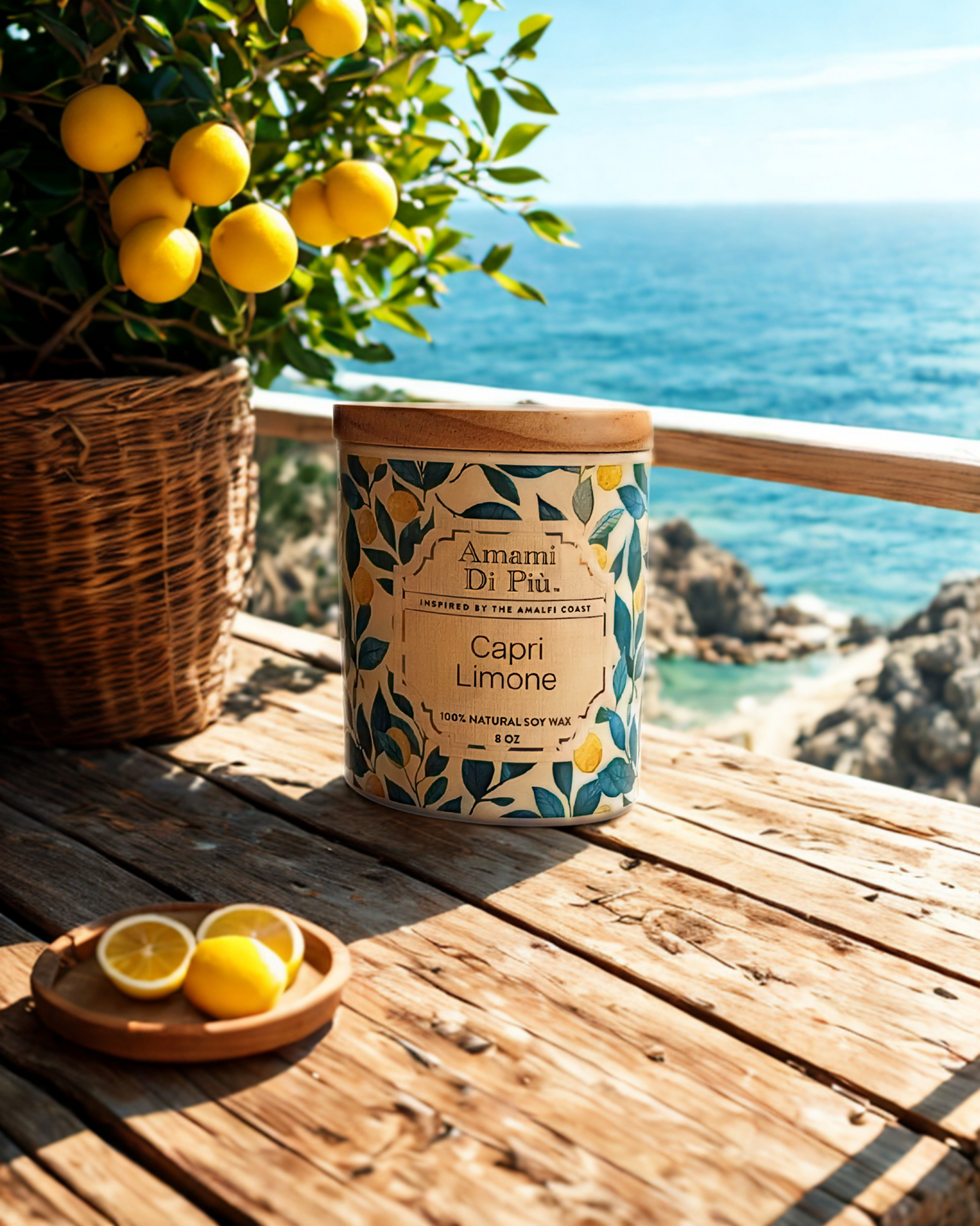 Scented Candle - Capri Limone