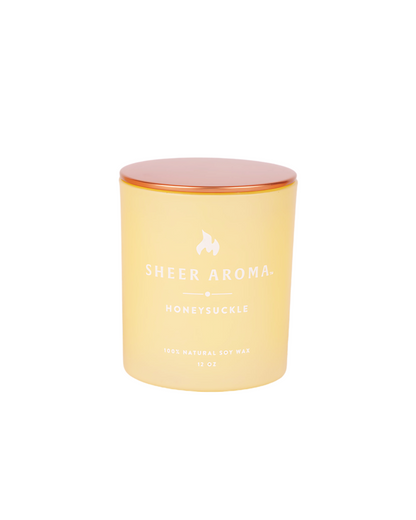 Scented Candle - Honey Suckle