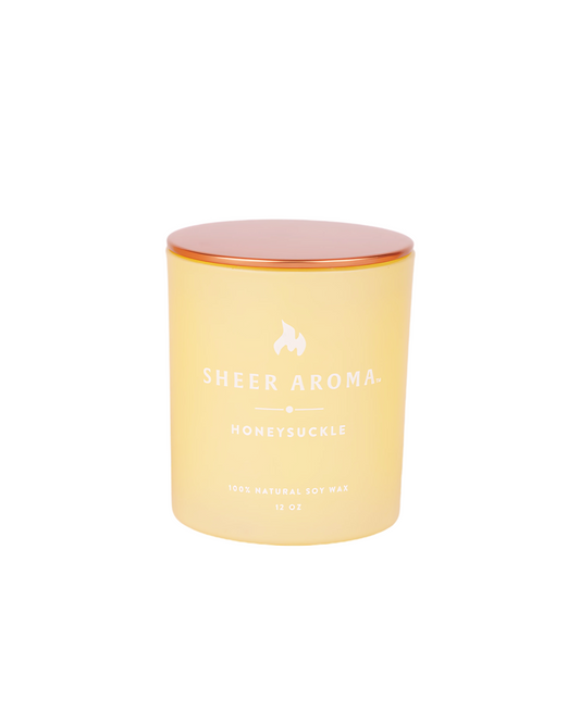 Scented Candle - Honey Suckle