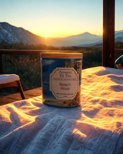 Scented Candle - Beach Rose