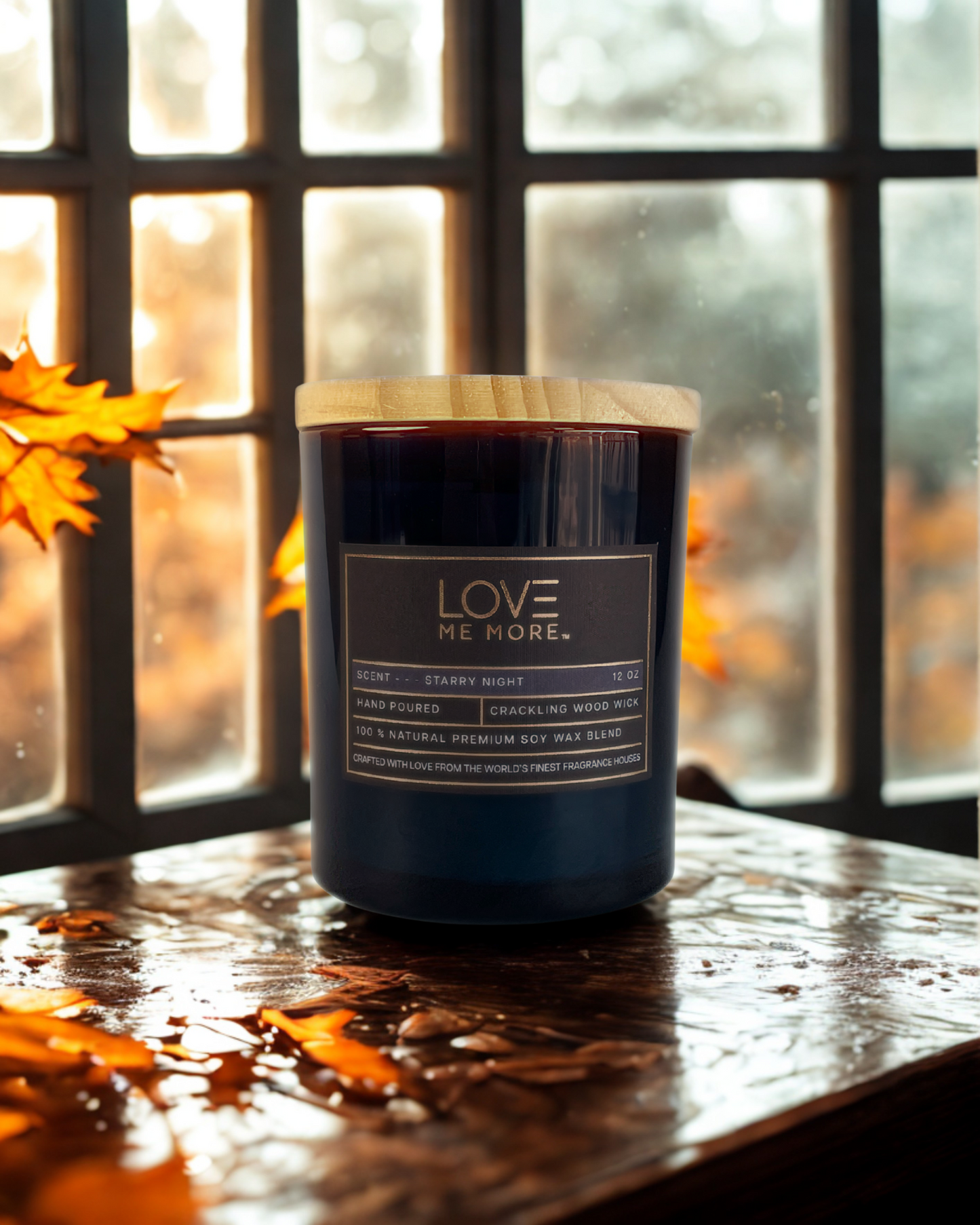 Wood Wick Candle - Starry Night