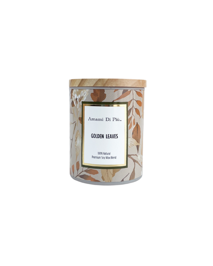 Scented Candle - Golden Leaves