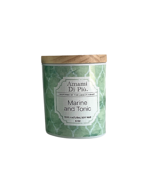 Scented Candle - Marine and Tonic