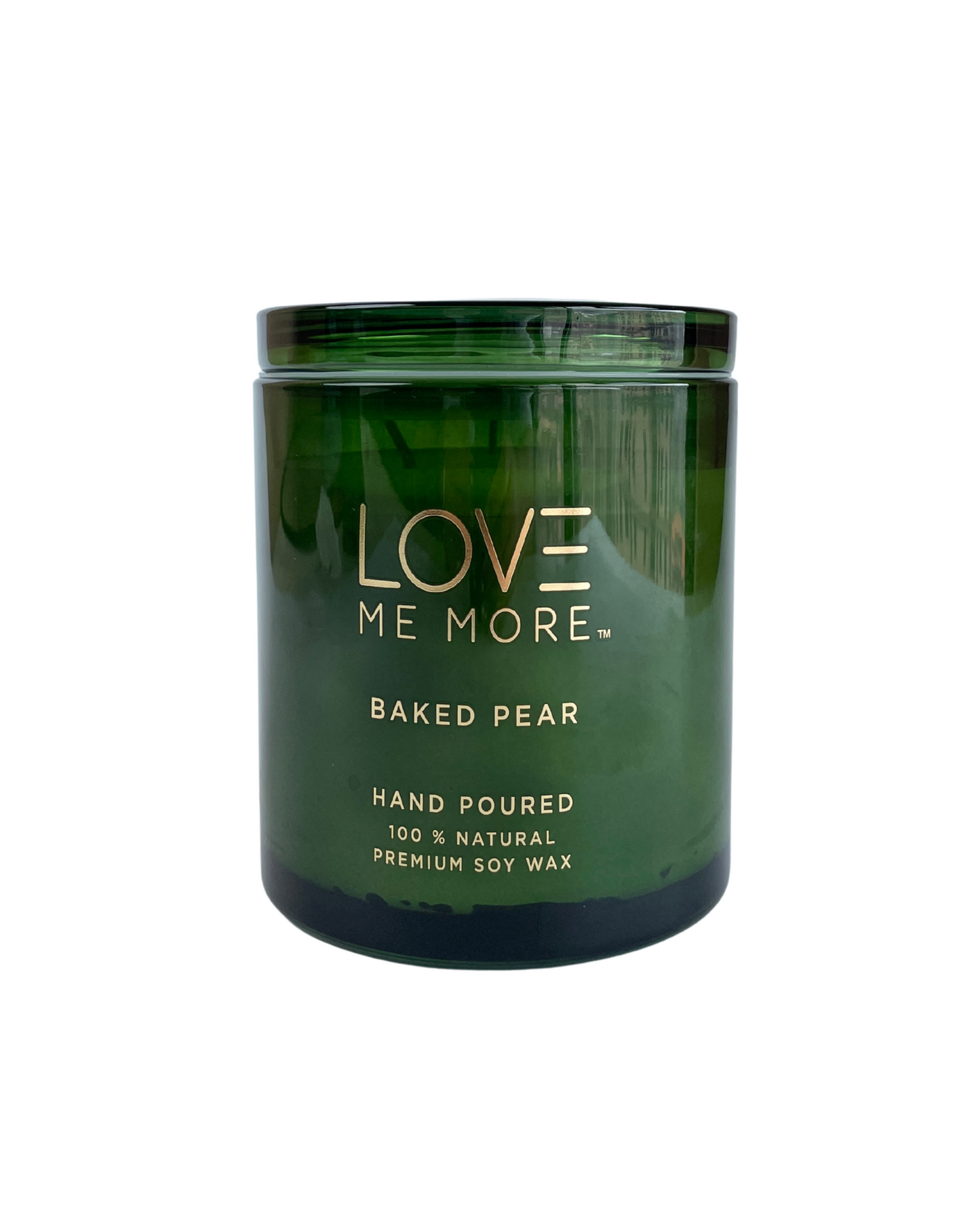 Glass Lid Candles - Baked Pear