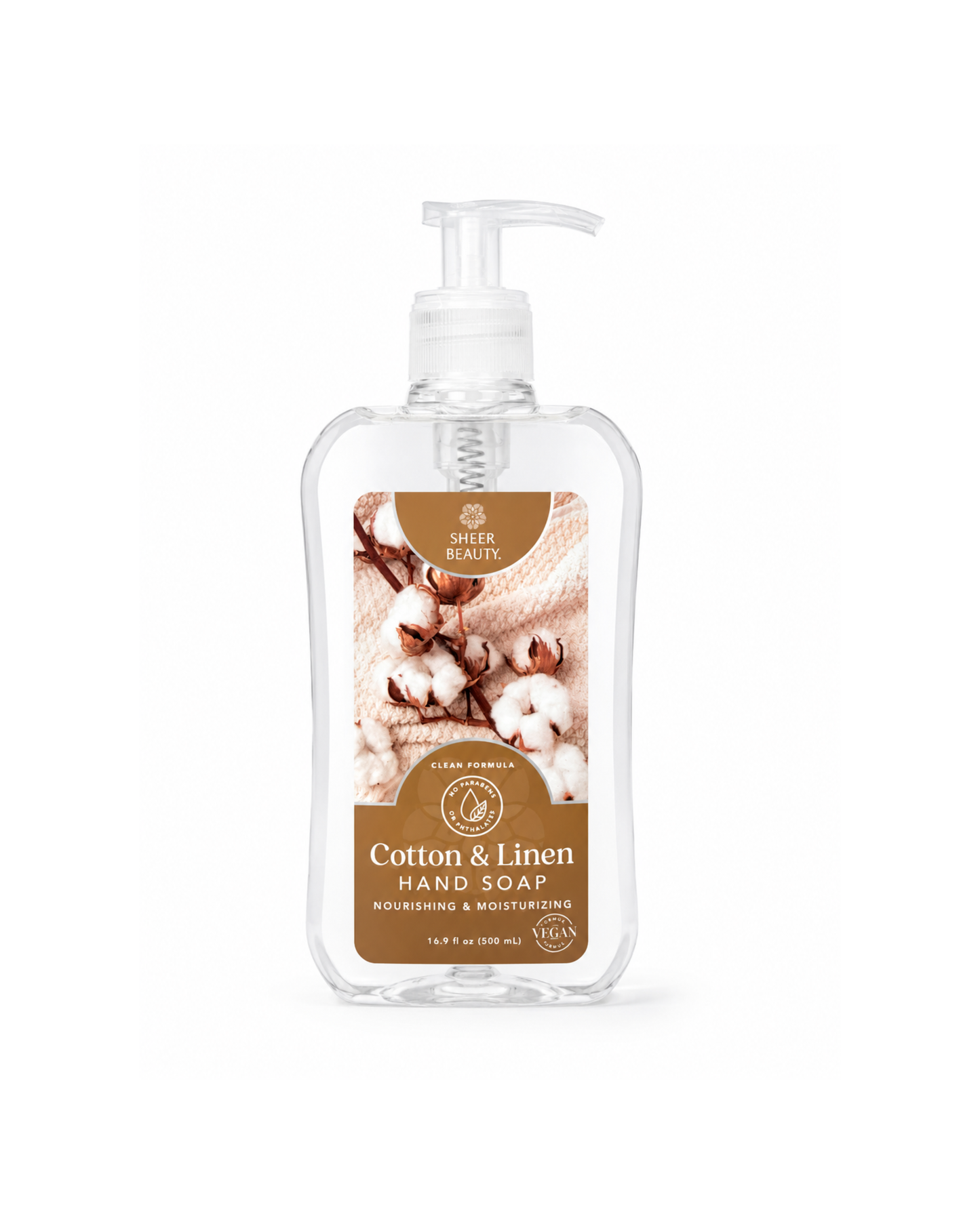 Liquid Hand Soap - Cotton & Linen