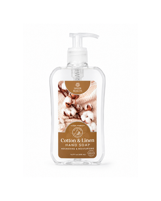 Liquid Hand Soap - Cotton & Linen