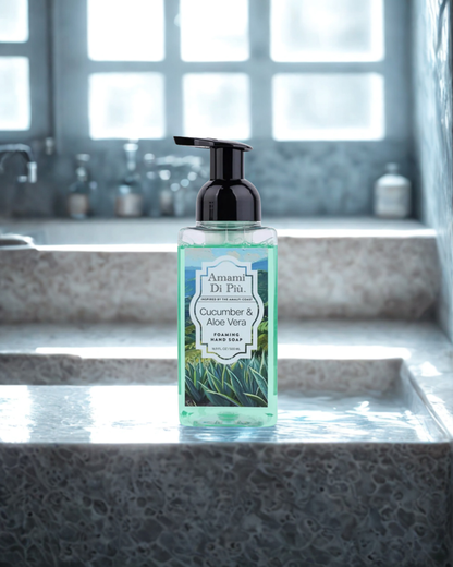 Foam Hand Soap - Cucumber & Aloe Vera
