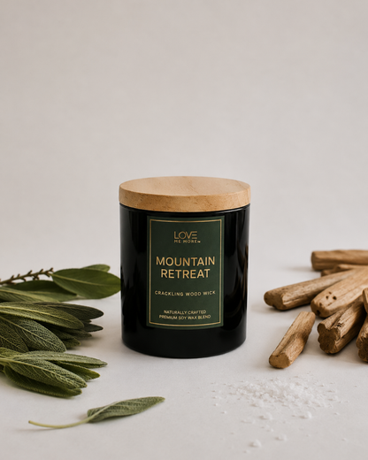 Wood Wick Candle - Mountain Retreat