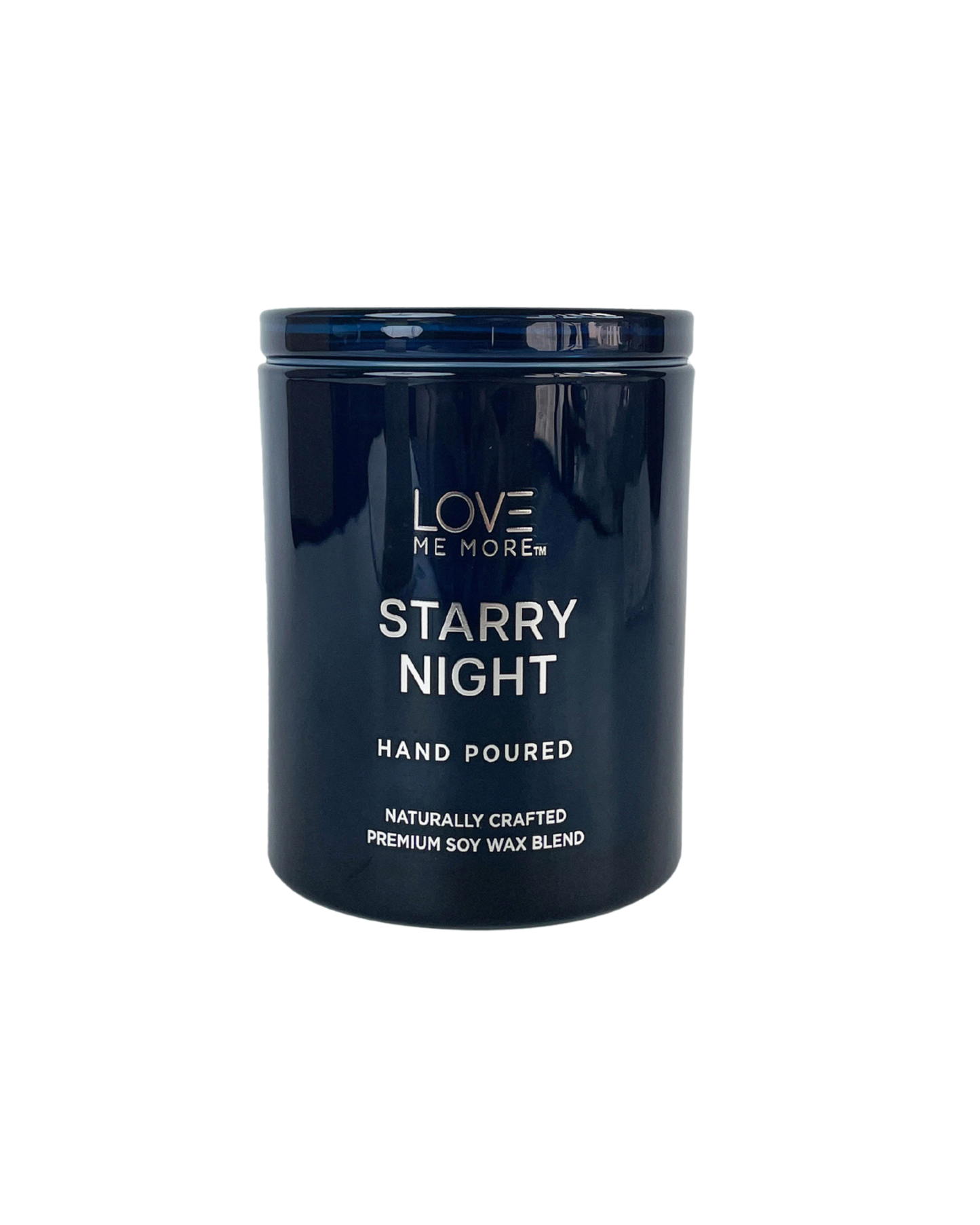 Glass Lid Candle - Starry Night