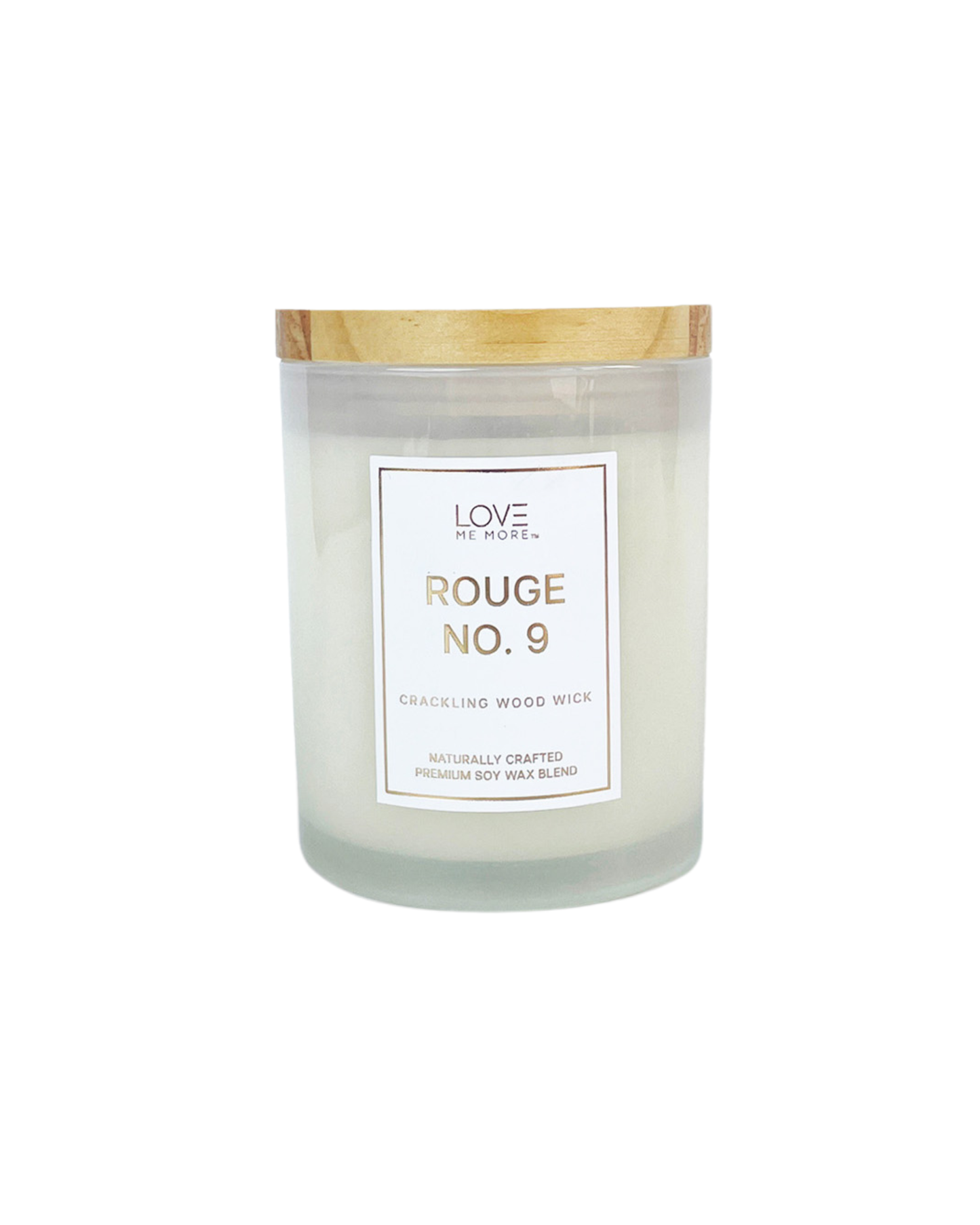 Wood Wick Candle - Rouge No.9