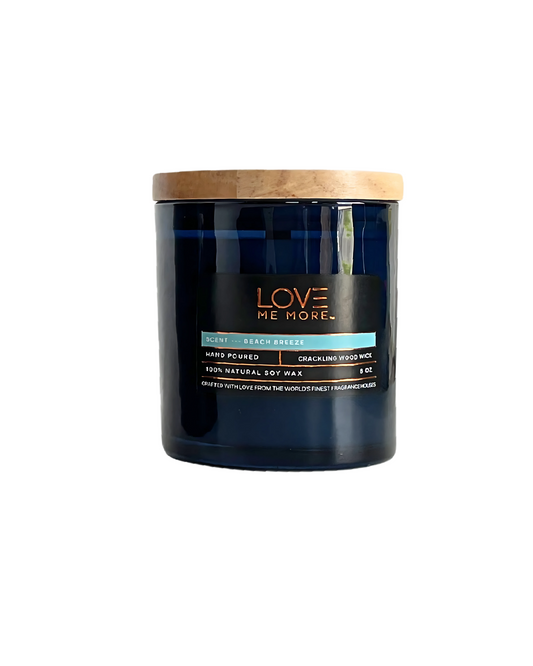 Wood Wick Candle - Beach Breeze