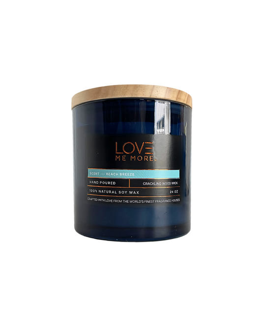 Wood Wick Candle - Beach Breeze