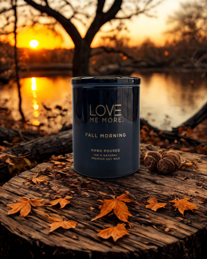 Glass Lid Candles - Fall Morning