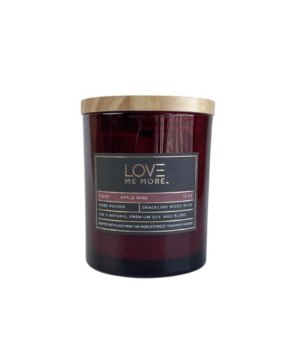 Wood Wick Candle - Apple Wine