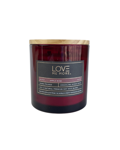 Wood Wick Candle - Apple Wine