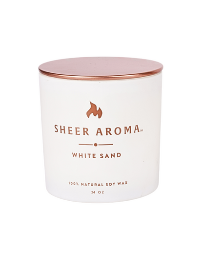 Scented Candle - White Sand