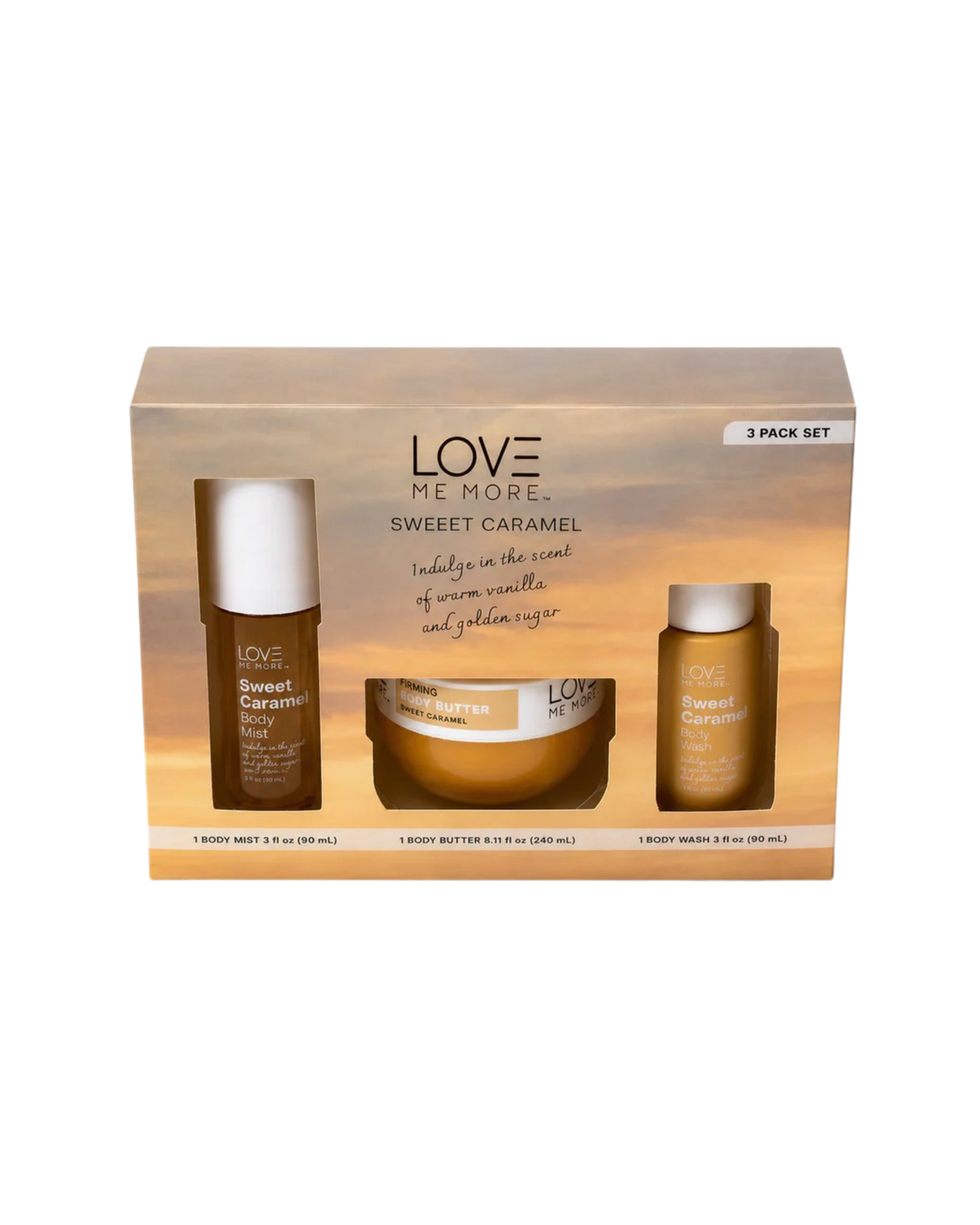 Travel Set - Sweet Caramel